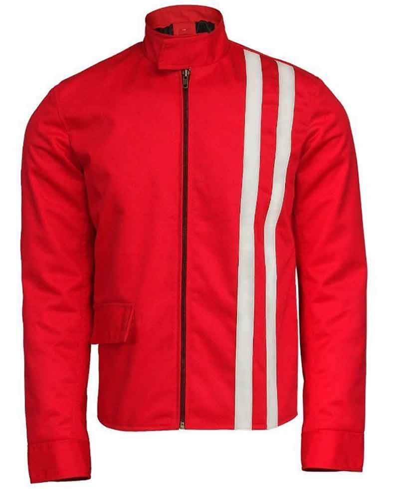 Steve Grayson Red Jacket Elvis Presley Speedway Jacket