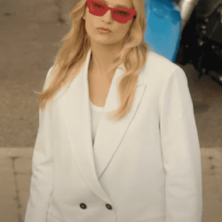 Emily In Paris S2 Camille Razat White Blazer