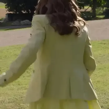 Emily In Paris S2 Emily Yellow Blazer