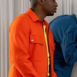 Emily in Paris S2 Samuel Arnold Orange Jacket