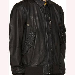 Evan Roderick Spinning Out Black Leather Jacket