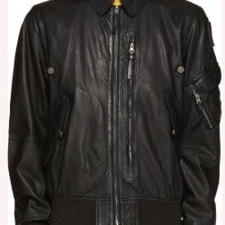 Evan Roderick Spinning Out Black Leather Jacket