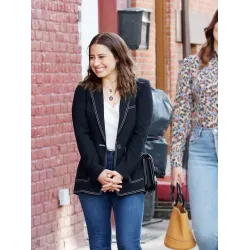 False Positive Ilana Glazer Black Blazer