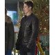 Sean Faris A Veteran's Christmas Brown Leather Jacket