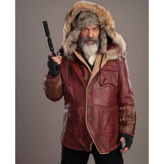 Mel Gibson Fatman Chris Jacket Parka Hooded