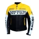 Ferrari Leather Motorcycle Yellow Jacket