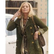 Kim Cattrall Filthy Rich Double Breasted Coat