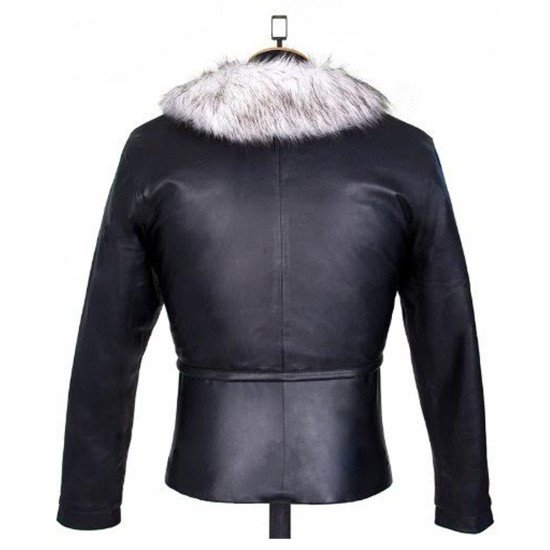 Final Fantasy 8 Squall Leonhart Fur Leather Jacket