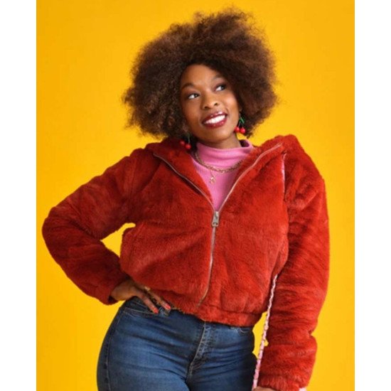 Dominique Moore Finding Alice Red Jacket
