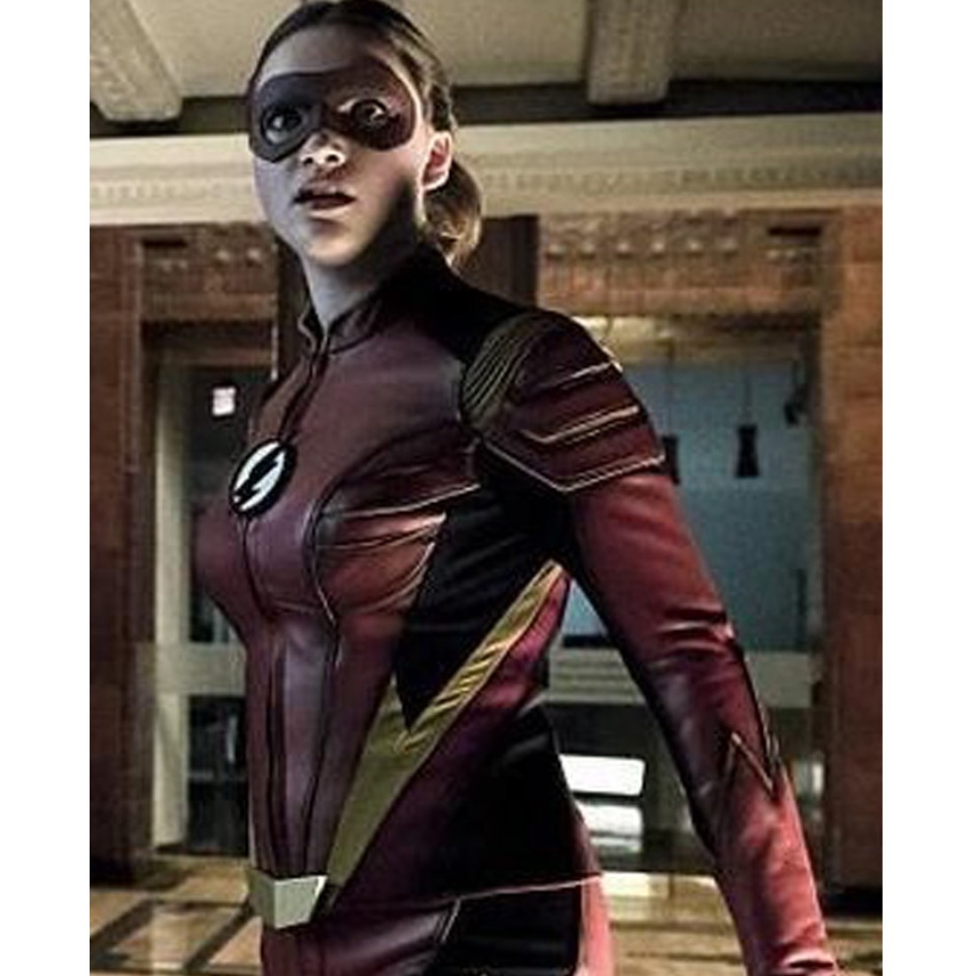 Jesse Quick Jacket - The Flash Women's Leather Jacket - FilmsJackets