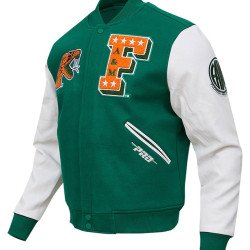 Florida A&M Rattlers Green Varsity Jacket