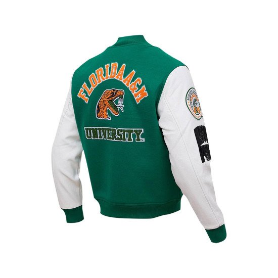 Florida A&M Rattlers Green Varsity Jacket