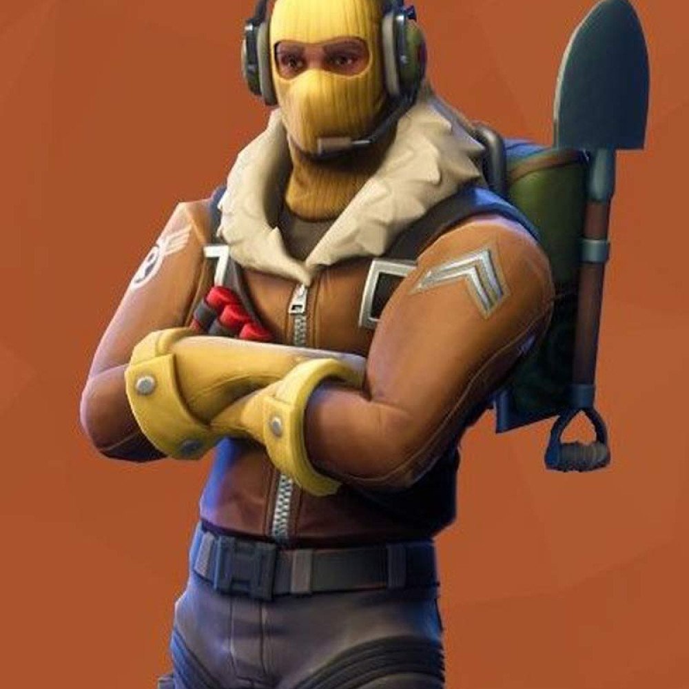 Raider Fortnite Raptor Jacket with Fur Collar