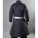 Gambeson Medieval Padded Black Coat