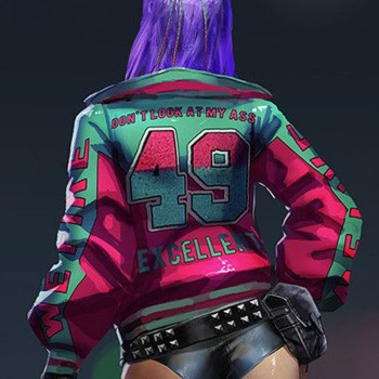 Cyberpunk 2077 Kira Madroxx Excellent We Fire Jacket