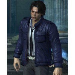 Masayoshi Tanimura Yakuza 4 Satin Jacket