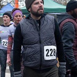 James Roday A Million Little Things Blue Vest