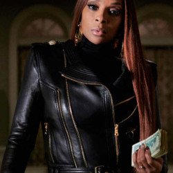 Mary J Blige Power Book II Leather Jacket