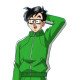 Gohan Dragon Ball Super Track Green Jacket