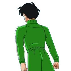 Gohan Dragon Ball Super Track Green Jacket