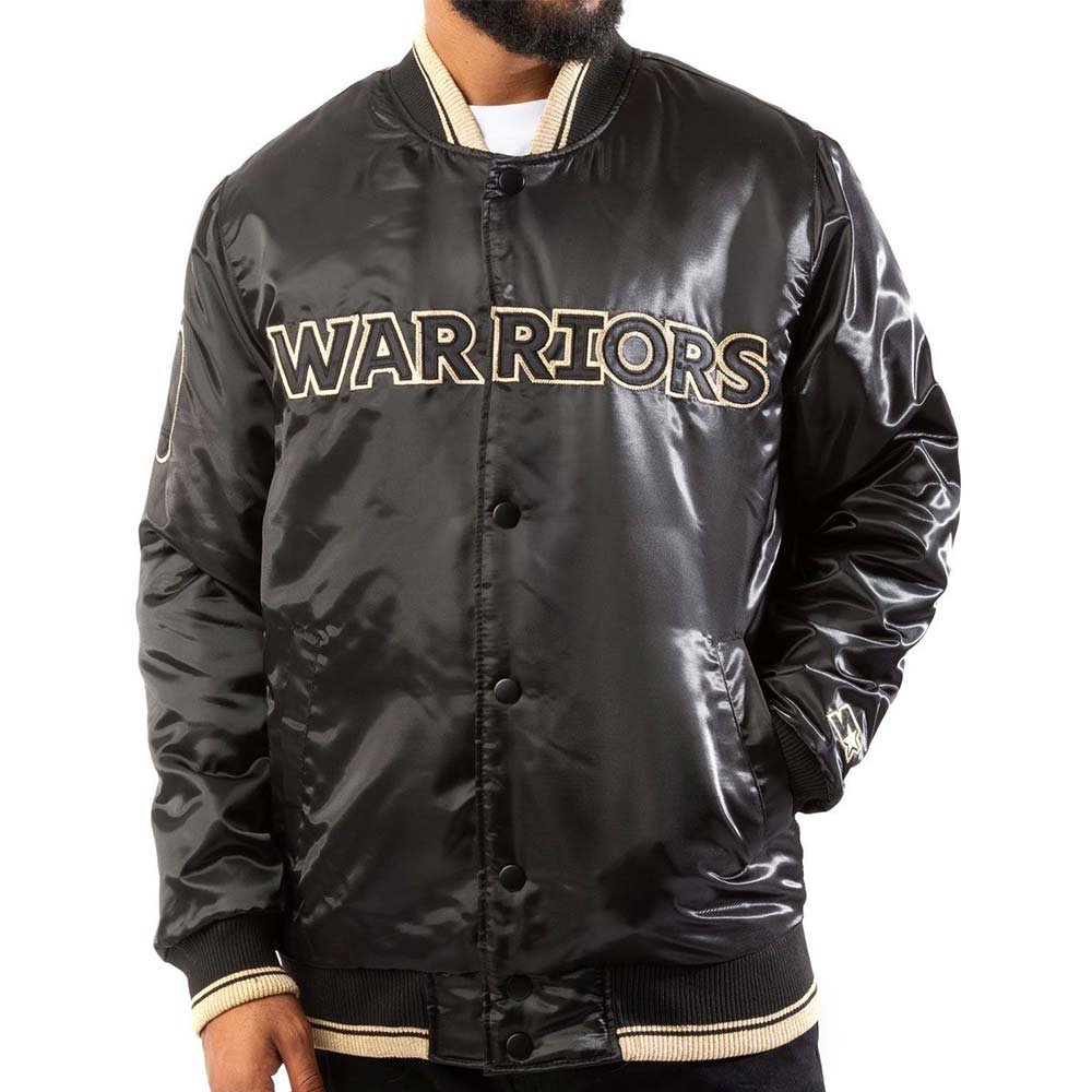 19% OFF NBA Bomber Jacket Men Golden State Warriors Jacket For