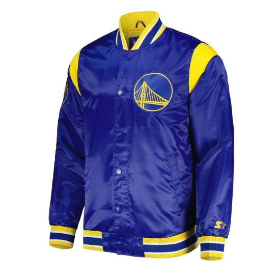 Golden State Warriors Force Play Varsity Jacket