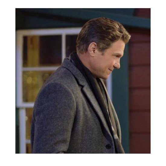 Good Morning Christmas Marc Blucas Grey Coat