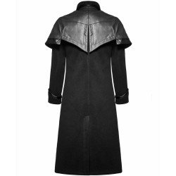 Highwayman Gothic Military Black Coat