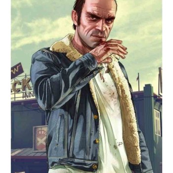 GTA V Trevor Philips Shearling Jacket