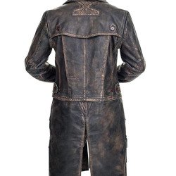 Nolan Defiance Grant Bowler Leather Coat