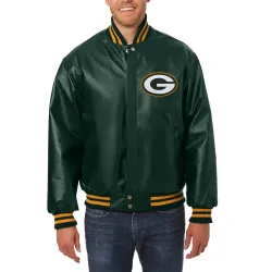 Green Bay Packers Leather Jacket