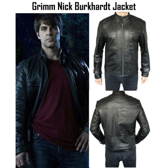 Nick Burkhardt Grimm Leather Jacket