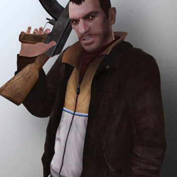 Niko Bellic GTA IV Leather Jacket