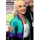 Gwen Stefani Colourblock Bomber Jacket