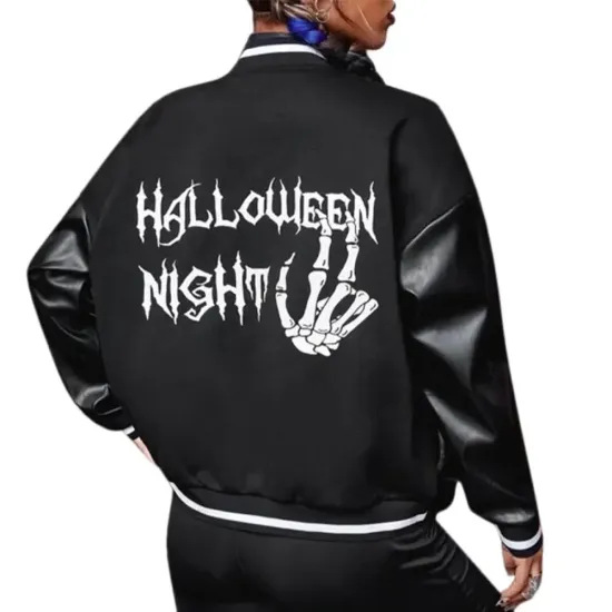 Halloween Night Varsity Jacket