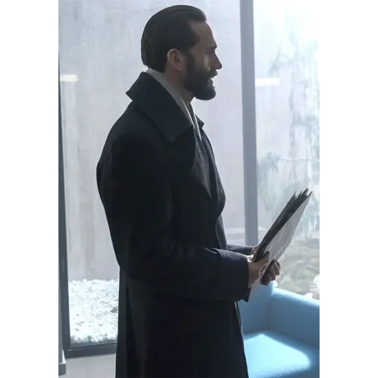 The Handmaid's Tale Joseph Fiennes Double Breasted Wool Coat