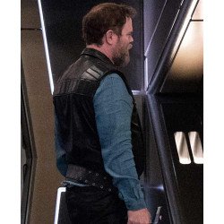 Rainn Wilson Star Trek Discovery Leather Vest