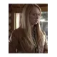 Amber Marshall Heartland Tan Brown Leather Jacket