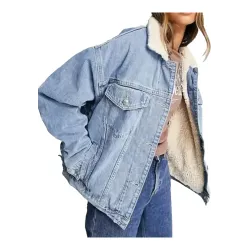 Heartstopper 2022 Imogen Heaney Fur Denim Jacket