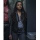 Hellboy Sasha Lane Black Leather Jacket