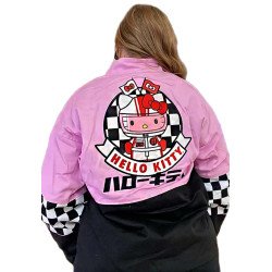 Rebel Grl Dolls Kill Hello Kitty Leather Jacket - Films Jackets