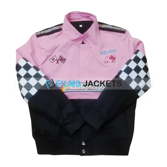 Hello Kitty Pink Racing Jacket