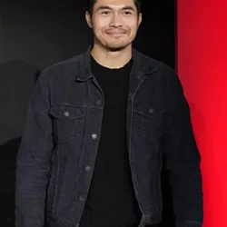 Henry Golding Snake Eyes Denim Jacket