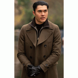 Henry Golding The Gentlemen Double Breasted Coat