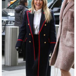 Hilary Duff Younger Season 07 Navy Blue Coat