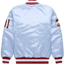 Hillman College Gray Varsity Jacket