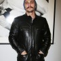 Hits Paris For His James Franco Casual Leather Jacket