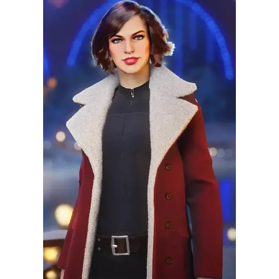 Holiday Ops 2023 Milla Jovovich Coat