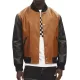 Holt Leather Varsity Jacket