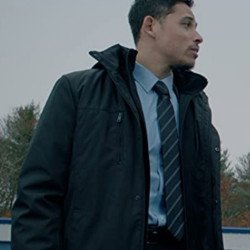 Anthony Ramos Honest Thief Black Coat